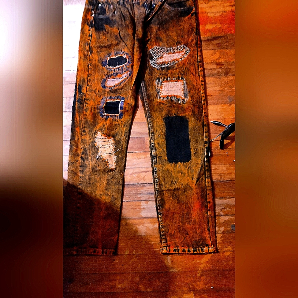 D signer distress jeans like new......